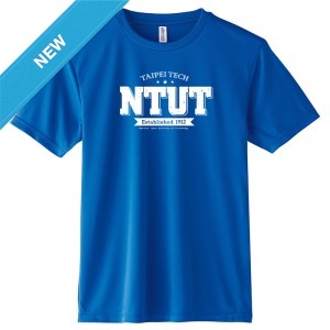 NTUT沁涼輕薄排汗短T_寶藍色